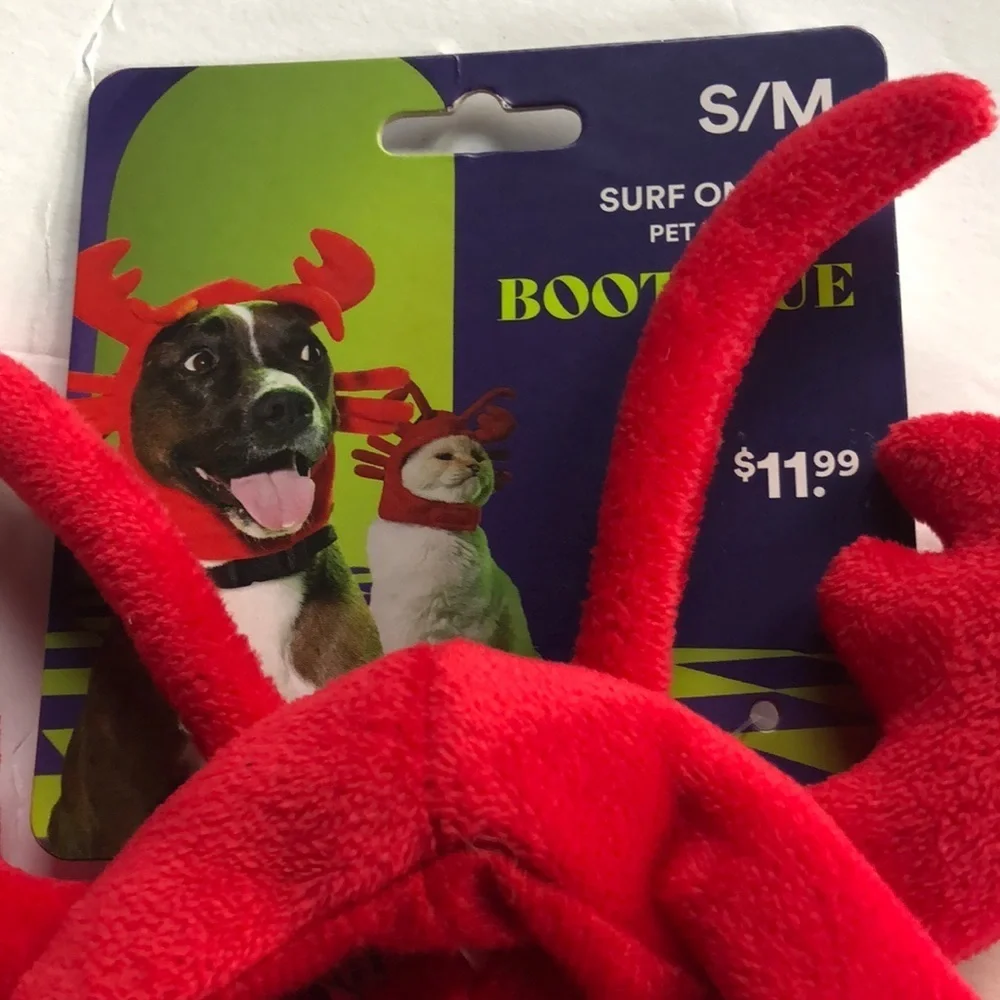 NWT Halloween Lobster Dog Costume S/M